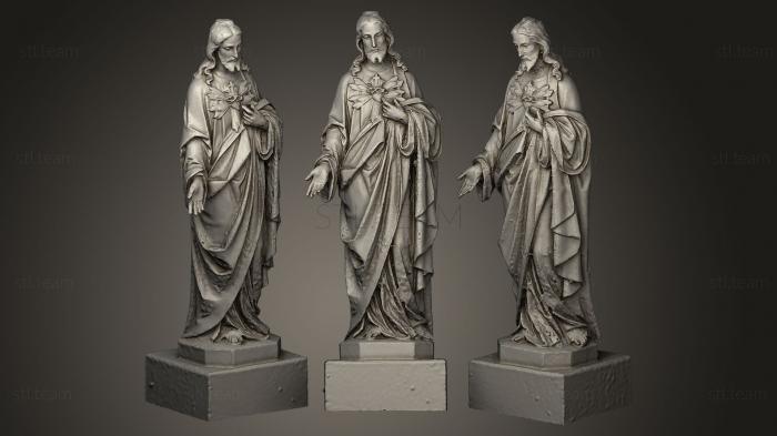3D model Jesus Christ Statue (STL)